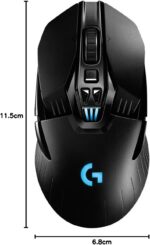 Mouse Gamer Sem Fio Logitech G903 LIGHTSPEED com RGB LIGHTSYNC, Design Ambidestro Personalizável, Sensor HERO 25K e Bateria Recarregável - Compatível com POWERPLAY - Imagem 7