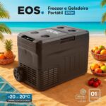 Freezer e Geladeira Portátil Eos 38 Litros Dupla Ação Quadrivolt Preto Efc41 110v/220v/12v/24v - Imagem 6