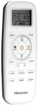 Ar Condicionado Split Inverter 36000 Btus Hisense Connect Wi-fi Quente/frio As-36uw2rkk - 220v - Imagem 5