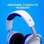 Headset HyperX Cloud Stinger II para PlayStation – Leve, Confortável, Drivers 50mm, Microfone com Cancelamento de Ruído, Branco (75X29AA) - Imagem 3