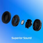 Headset HyperX Cloud Stinger II para PlayStation – Leve, Confortável, Drivers 50mm, Microfone com Cancelamento de Ruído, Branco (75X29AA) - Imagem 4