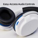 Headset HyperX Cloud Stinger II para PlayStation – Leve, Confortável, Drivers 50mm, Microfone com Cancelamento de Ruído, Branco (75X29AA) - Imagem 7