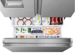 Refrigerador Hisense 536 Litros French Door Inox BCD-610-220 Volts - Imagem 6