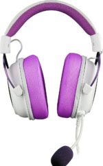 Redragon HEADSET GAMER ZEUS X BRANCO COM ROXO RGB, Único - Imagem 2