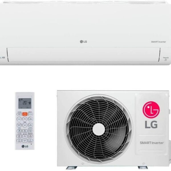 Ar Condicionado Split Smart Inverter Hi Wall LG + IA 12000 BTUs Frio S3UQ12JA31E.EB2GAM1-220V