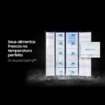 Geladeira Samsung Side By Side Black Premium 608 Litros 127V RS58T5561B1/AZ - Imagem 7