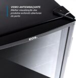Refrigerador Expositor Vertical Eos 80 Litros Eco Gelo All Black Eev90p 110v - Imagem 5