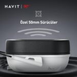 Headset Gamer Havit H2033d Preto P2/p3 50mm - Imagem 6