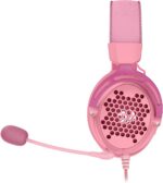 HEADSET GAMER REDRAGON DIOMEDES ROSA - Imagem 2