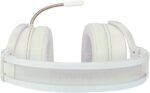 Redragon Headset Gamer Lamia 2 Lunar White RGB USB Som Surround 7.1 Virtual com Suporte de Headset - Branco - Imagem 5