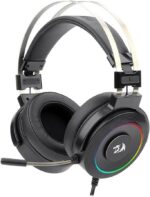 Headset Gamer Redragon Lamia RGB Preto USB Com Microfone e Suporte para Headset - H320RGB - Imagem 4