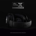 Headset Gamer Logitech G PRO X 7.1 Dolby Surround com Tecnologia Blue VO!CE, Design Confortável e Durável e Drivers PRO-G 50mm - Imagem 3