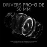 Headset Gamer Logitech G PRO X 7.1 Dolby Surround com Tecnologia Blue VO!CE, Design Confortável e Durável e Drivers PRO-G 50mm - Imagem 6