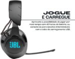 JBL, Headset Gamer, Quantum 610, Wireless - Preto - Imagem 2