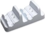 Kit Base Carregador Dock Duplo para Controle Joystick Xbox One Series S/X + 2 Baterias 800mAh Branco - Imagem 6