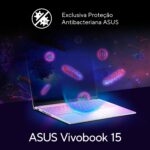 Notebook ASUS Vivobook 15 AMD Ryzen 7, 16 GB, 512 GB SSD, W11 Home, 15.6'' FHD, Cool Silver - M1502YA-NJ655W - Imagem 4