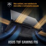 ASUS TUF Gaming F16 Intel Core 5, RTX 4050, 8 GB, 512 GB SSD, KeepOS,16.0'' FHD, Mecha Gray - FX607VU-RL054 - Imagem 6
