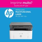 Impressora Multifuncional HP Laser 135w Laser Preto Wi-Fi Scanner (4ZB83A) - Imagem 6
