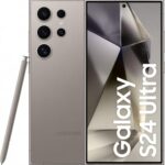 Smartphone Samsung Galaxy S24 Ultra, Galaxy AI, Selfie de 12MP, Tela de 6.8" 1-120Hz, 256GB, 12GB RAM - Titânio Cinza