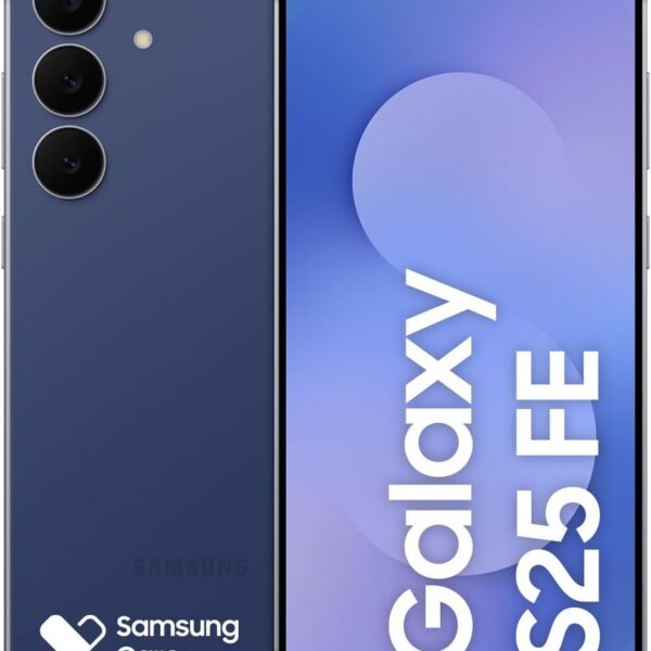 Celular Samsung Galaxy S25 FE 5G, 128GB, 8GB, Câmera Tripla - Azul Marinho