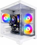 PC GAMER AMD WHITE RYZEN 7 5700G 16GB 3200MHZ NVME 512GB 600W BIVOLT RADEON VEGA 8 (BRANCO)