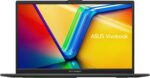 Notebook ASUS VivoBook Go 15, AMD RYZEN 5 7520U, 8GB, 512GB SSD, KeepOS, Tela 15,6" FHD, Mixed Black - E1504FA-NJ732 - Imagem 16