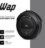 WAP Aspirador de Pó Robô ROBOT W90 3 em 1, Automático, 250ml, Sistema Antiqueda e Rodas Emborrachadas, 30W 3,6VDC Bivolt - Imagem 6