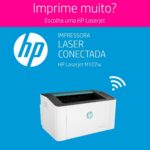 Impressora HP 107W Laser Monocromática USB e Wi-Fi 110V. - Imagem 3