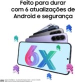 Celular Samsung Galaxy A57 5G 256GB, 8GB RAM, Câmera Tripla de até 50MP, Selfie de 12MP, Tela Super AMOLED 6.7", NFC, Recursos AI, IP68, Até 6 Atualizações de Android e Segurança (Lilás) - Imagem 9