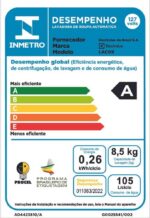 Máquina de Lavar Electrolux 8,5kg Branca Turbo Economia com Jet&Clean e Filtro Fiapos (LAC09) - 220V - Imagem 9