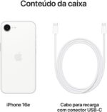 Apple iPhone 16e de 128 GB — Branco - Imagem 6