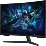 Monitor Gamer Samsung Odyssey G5 32, Resolução QHD, Taxa de atualização de 165Hz & 1ms de tempo de resposta (MPRT), Curvatura com 1000R, HDR 10, AMD FreeSync, Eye Saver Mode & Flicker Free Mode - Imagem 3