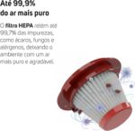 WAP Aspirador Vertical 3 Em 1 Power Speed Max 1600W de Potência Oscilação 360° Bicos Canto e Escova 127V - Imagem 8