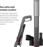 WAP Aspirador Vertical 3 Em 1 Power Speed Max 1600W de Potência Oscilação 360° Bicos Canto e Escova 127V - Imagem 9