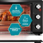 Forno Elétrico Philco PFE44P Dupla Resistência 44L 127V - Imagem 4