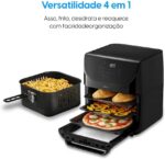 Fritadeira Air Fryer Family Oven Fry Elgin 12L 220V 1.900W 10 funções e Painel Digital - Imagem 8