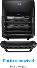 Fritadeira Air Fryer Family Oven Fry Elgin 12L 220V 1.900W 10 funções e Painel Digital - Imagem 11