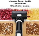 Aspirador Vertical de Pó Liectroux i7 Pro Sem Fio 3 em 1 Aspira Passa Pano Autolimpante Para Sólidos e Líquidos Pelos de Pet Cachorro Gato Potente Com Filtro HEPA Bivolt - Imagem 9