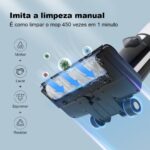 Aspirador Vertical de Pó Liectroux i7 Pro Sem Fio 3 em 1 Aspira Passa Pano Autolimpante Para Sólidos e Líquidos Pelos de Pet Cachorro Gato Potente Com Filtro HEPA Bivolt - Imagem 10