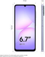 Celular Samsung Galaxy A07 128GB, 4GB, Câm. 50MP, Tela 6.7"- Violeta - Imagem 9