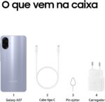 Celular Samsung Galaxy A07 128GB, 4GB, Câm. 50MP, Tela 6.7"- Violeta - Imagem 10