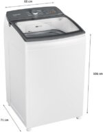 Máquina de Lavar Brastemp 15Kg Branca com Ciclo Tira Manchas Advanced e Smart Sensor - BWF15AB 220V - Imagem 3