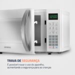 MONDIAL Micro-Ondas, Branco, 1200W, 110V - MO-01-21-W - Imagem 5