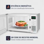 MONDIAL Micro-Ondas, Branco, 1200W, 110V - MO-01-21-W - Imagem 6