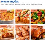 MONDIAL Forno Elétrico 42L Family II, Branco/Inox, 1600W, 220V - FRN-42-W - Imagem 3
