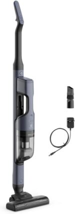 Electrolux Aspirador de Pó vertical portatil bateria Ergorapido 2 em 1 luz frontal LED 30 min luz frontal LED escova rotativa aspira escova capacidade 950ml ERG019 Bivolt Azul - Imagem 3