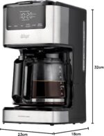 WAP Cafeteira Elétrica Digital AROMA WCD1500, 1,5 Litros com Timer Programável e Suporte para Café Gelado 900W 127V - Imagem 18