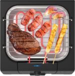 Churrasqueira Elétrica Cadence Short Grill - 127V - Imagem 3