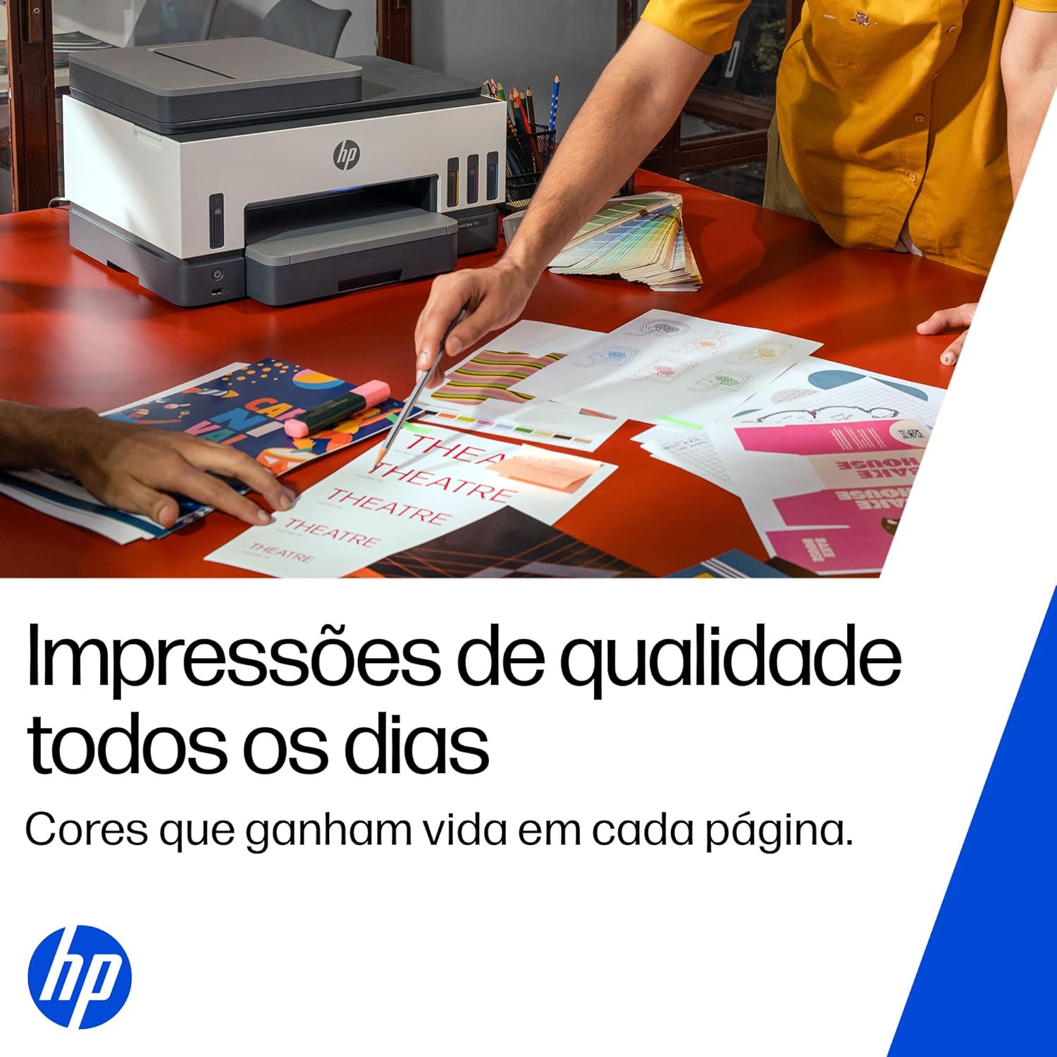 Impressora Multifuncional HP Smart Tank 794 Tanque de Tinta Colorida Wi-Fi Scanner Duplex, Bluetooth. Funções: Imprimir, Copiar, Digitalizar. Cor: Branco (2G9Q9A) - Imagem 8