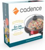 Panela Elétrica Multifuncional Vermelho, 110v, Cadence - Imagem 6